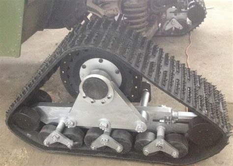 Jeep Truck Rubber Track System Small Size With 400mm Width Crawler
