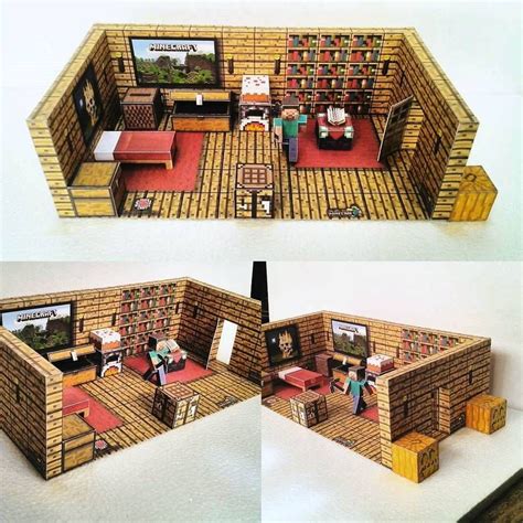 Casa De Steve By Mauriciomsmx On DeviantArt Papercraft Minecraft Skin