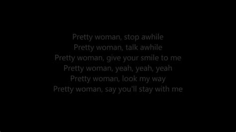 Roy Orbison Oh Pretty Woman Lyrics Youtube