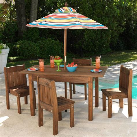 Kids Outdoor Table And Chair Set Kidkads