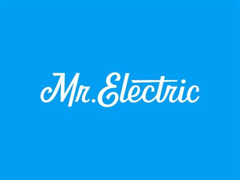 Mr Electric In 2020 Typography Logo Logotype Typography Types Of