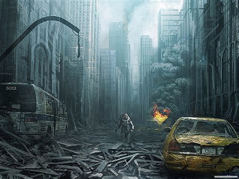 Breathtaking Post Apocalypse Post Apocalyptic Art Post Apocalypse