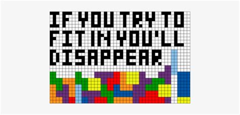 Download Tetris Pixel Art Transparent Png Download Seekpng