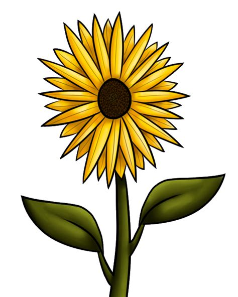 Fall Flower Sunflower Clipart Best Clipart Best