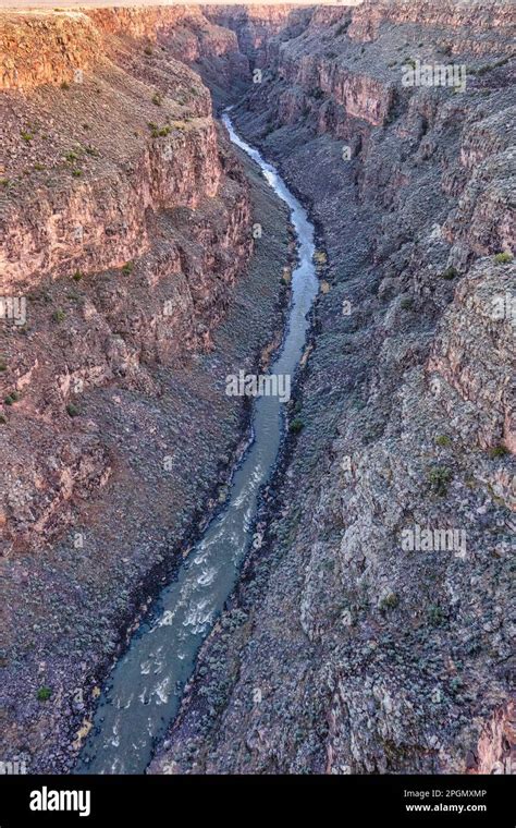 The Rio Grande Gorge In Taos New Mexico Stock Photo Alamy