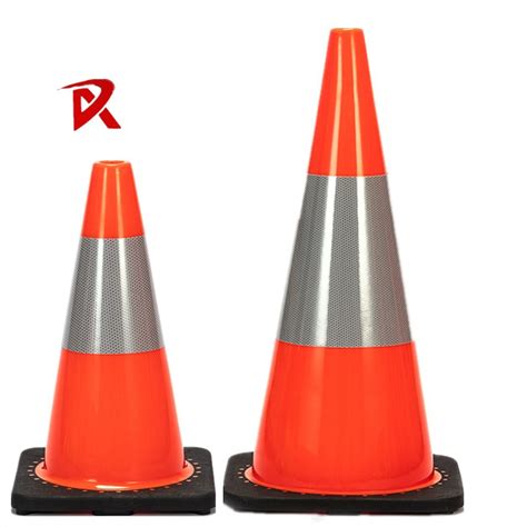 Australian Standard 25cm Reflector Cones Emergency Traffic Cone Road
