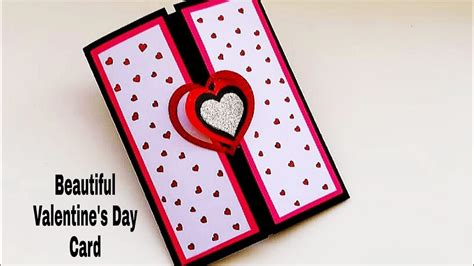 Beautiful Handmade Valentines Day Card Idea Diy Greeting Cards For