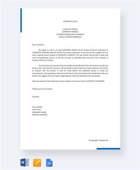 Download our letter of recommendation templates (for student, college, job, business + more) in order to 3 sample letter of recommendation. Free 11+ Sample Closing Business Letter Templates In Pdf ...