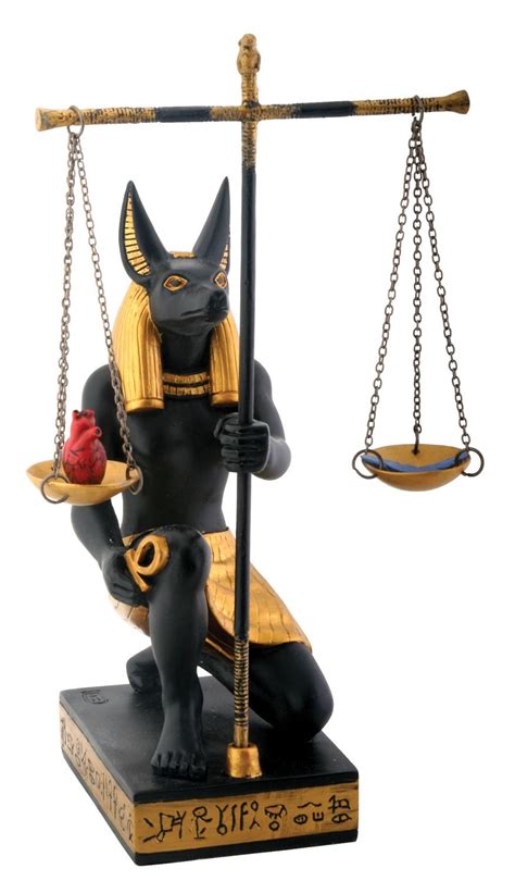 Anubis Scales Of Justice Egyptian Theeyeofegypt
