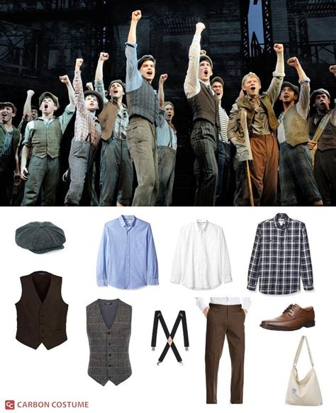 Newsies Costume Carbon Costume Diy Dress Up Guides For Cosplay