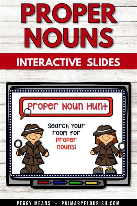 Proper Nouns Powerpoint Teaching Third Grade Teaching Second Grade