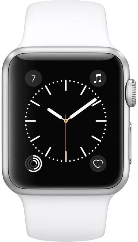 Apple Watch Series 3 38mm Smartwatch Gps Only Silver Aluminum Case