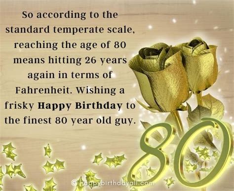 Soulful Happy 80th Birthday Wishes And Messages For 80 Year Old