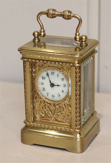 Antiques Atlas Miniature French Carriage Clock France C 1900