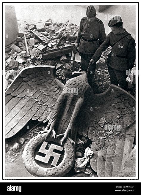 Fall Of Berlin And The Third Reich Ww In Europe Ends Russian