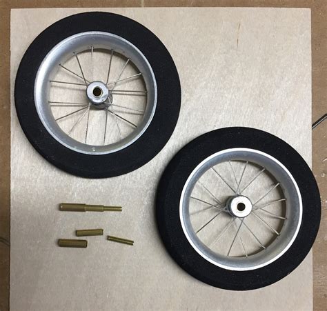 Making Spoked Wheels For Vintage Rc Airplanes