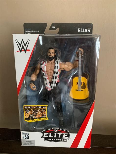 Elias Wwe Mattel Elite 60 Figure Hobbies And Toys Toys And Games On Carousell