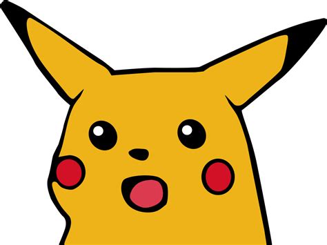 Surprised Pikachu Png Images Transparent Free Download Pngmart