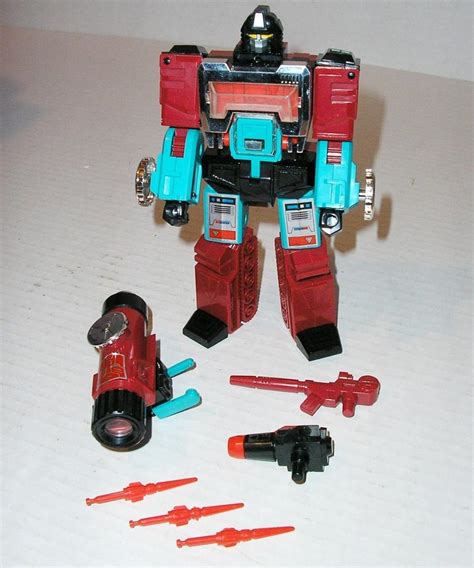 Vintage 1985 Transformers G1 Autobot Scientist Perceptor Complete