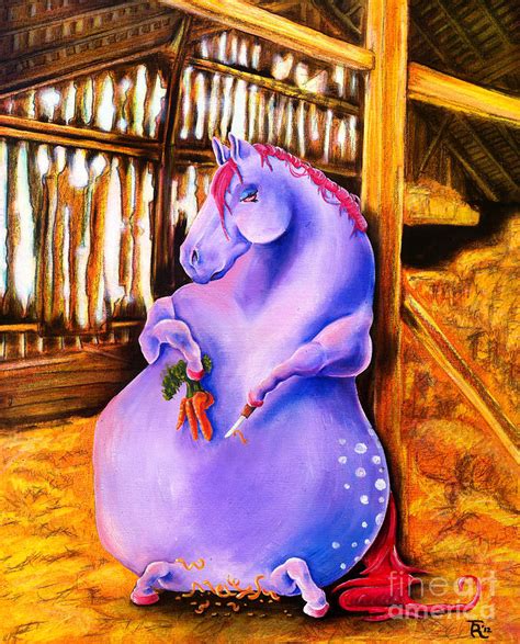 Eat Your Carrots My Little Pony Painting By Tia Fine Art America