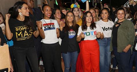 phenomenally latina actresses join forces to encourage community to rock the vote