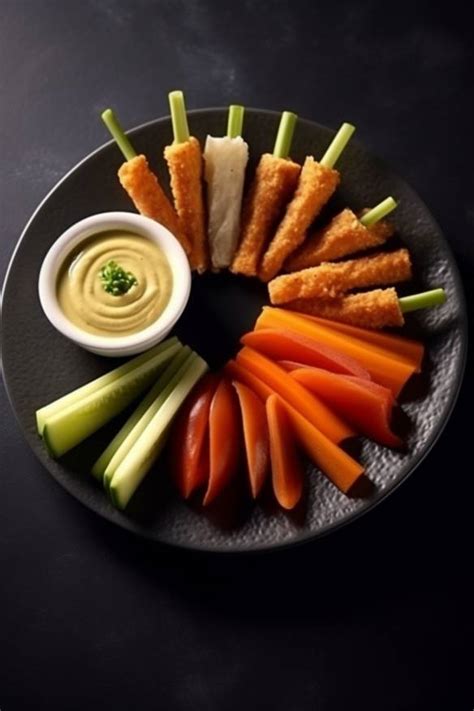 Fingerfood Geburtstag Kreative Gemüsesticks Mit Dips