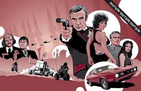 James Bond 007 Diamonds Are Forever Unofficial Fan Art