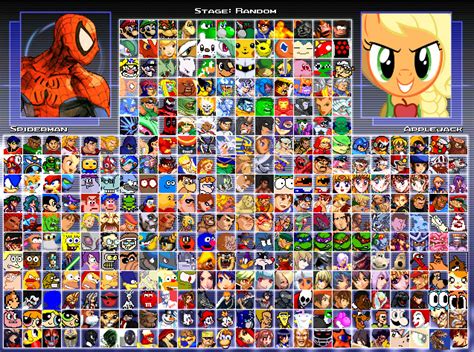 My Mugen Roster Completed By Mryoshi1996 On Deviantart