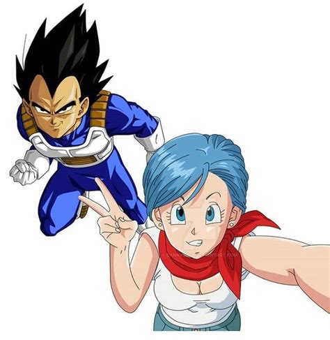 Bulma And Vegeta Dragon Ball Super C Toei Animation Funimation And Sony Pictures Television