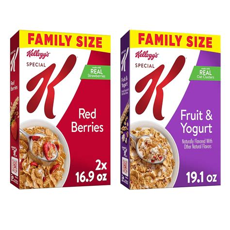 Kelloggs Special K Breakfast Cereal Variety Pack Red Berries 169