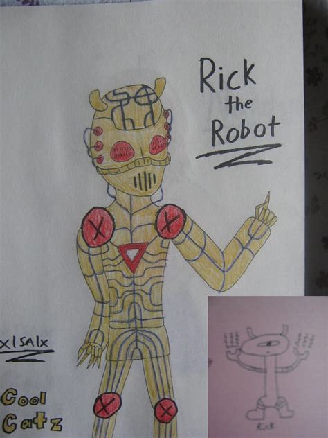 Cool Catz Rick The Robot By Xlshinnasakuralx On Deviantart