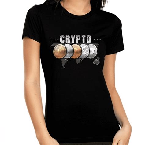 Crypto Shirt For Women Cryptocurrency Crypto T Crypto Clothing