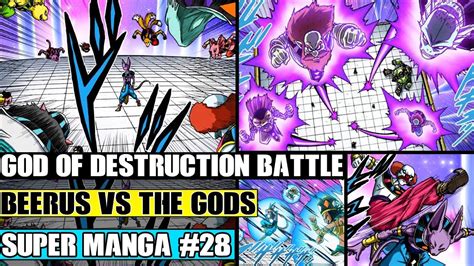 Comments for chapter chapter 28. BEERUS VS EVERY GOD OF DESTRUCTION! Dragon Ball Super Manga Chapter 28 Review - YouTube