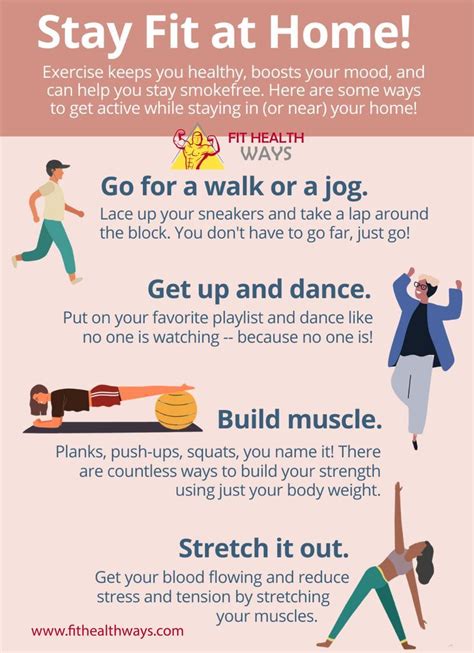 Stay Fit At Home Stay Fit Health And Fitness Articles Health
