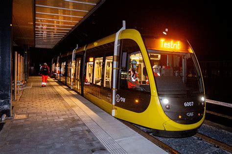 Testrit Met Nieuwe Tram Levert Kleine Aanpassing Op De Digitale Stad