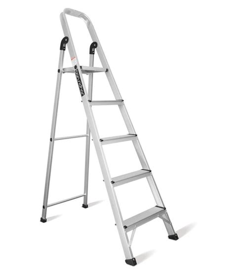 Bansidhar Aluminium 5 Feet Ladder 4 Step 1 Platform Buy