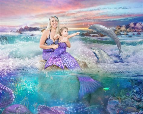 Alixandra Art And Photography Mother Daughter Mermaids