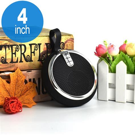Wholesale Round Style Portable Bluetooth Speaker With Carry Strap Bs119