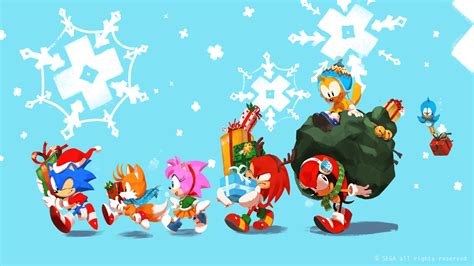 Sonic Xmas Wallpapers Wallpaper Cave