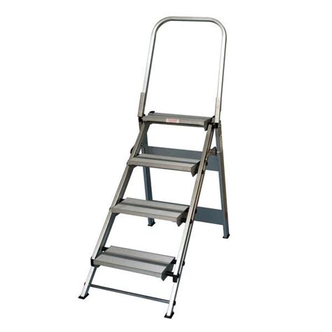 Buy 4 Step Aluminum Step Ladder 375 Lb Load Capacity Type Iaa Duty