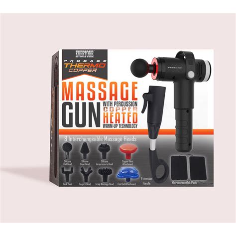 Prosage Thermo Copper Massage Gun Brookstone