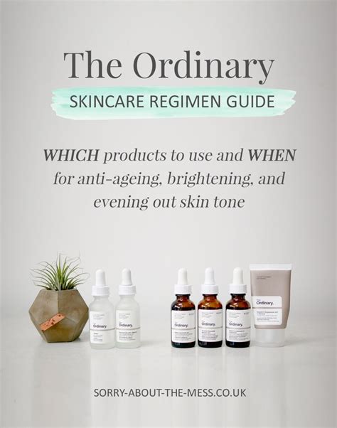 the ordinary skincare regimen guide which products to use tips and tricks anti aging oils best