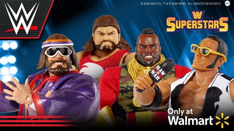 Mattel On Twitter Relive The Action Of Wwe With S Retro Style