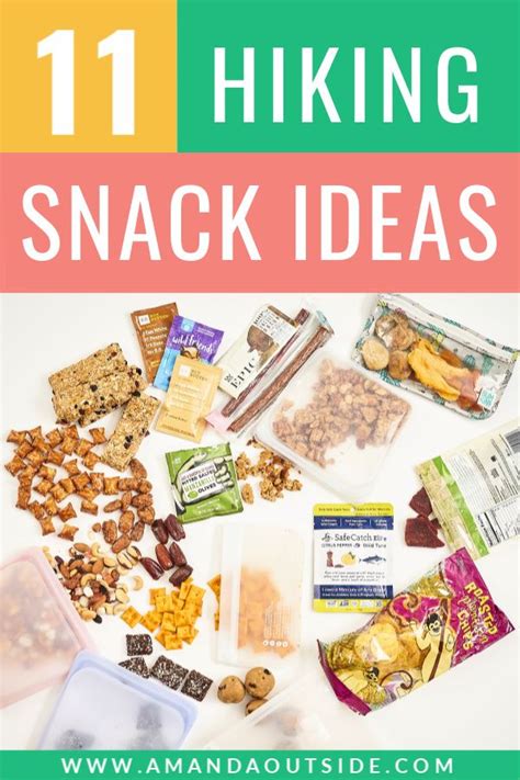 11 hiking snacks to pack on your next hike — amanda outside hiking snacks backpacking food