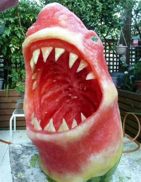 Watermelon Carving By Clive Cooper T Ideas Creative