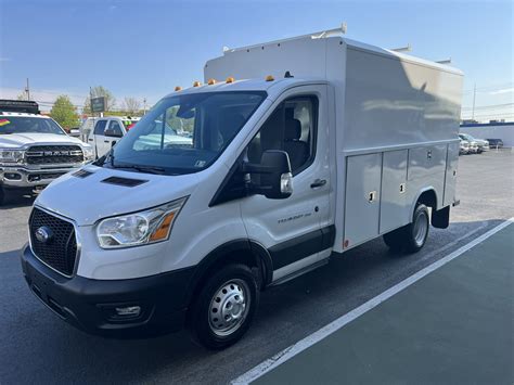 Pre Owned 2021 Ford Transit Cutaway 3500hd Dually Utility Specialty