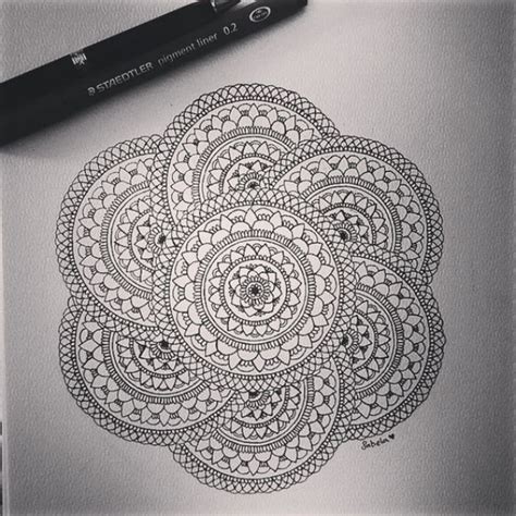 How To Draw Easy Modern Mandala Pattern Design 40 Ideas