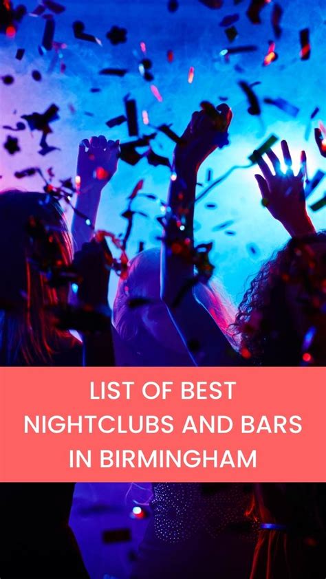 List Of Best Nightclubs And Bars In Birmingham Uniacco