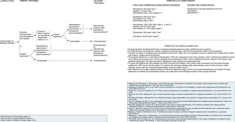 Updates in version 2.2019 of the nccn guidelines for malignant pleural mesothelioma from version 1.2019 include: Malignant Pleural Mesothelioma in: Journal of the National ...