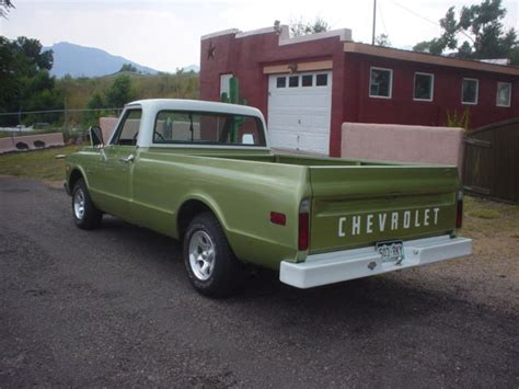 Chevrolet C 10 1972 Olive Green For Sale 04w447417 1972 Chevrolet